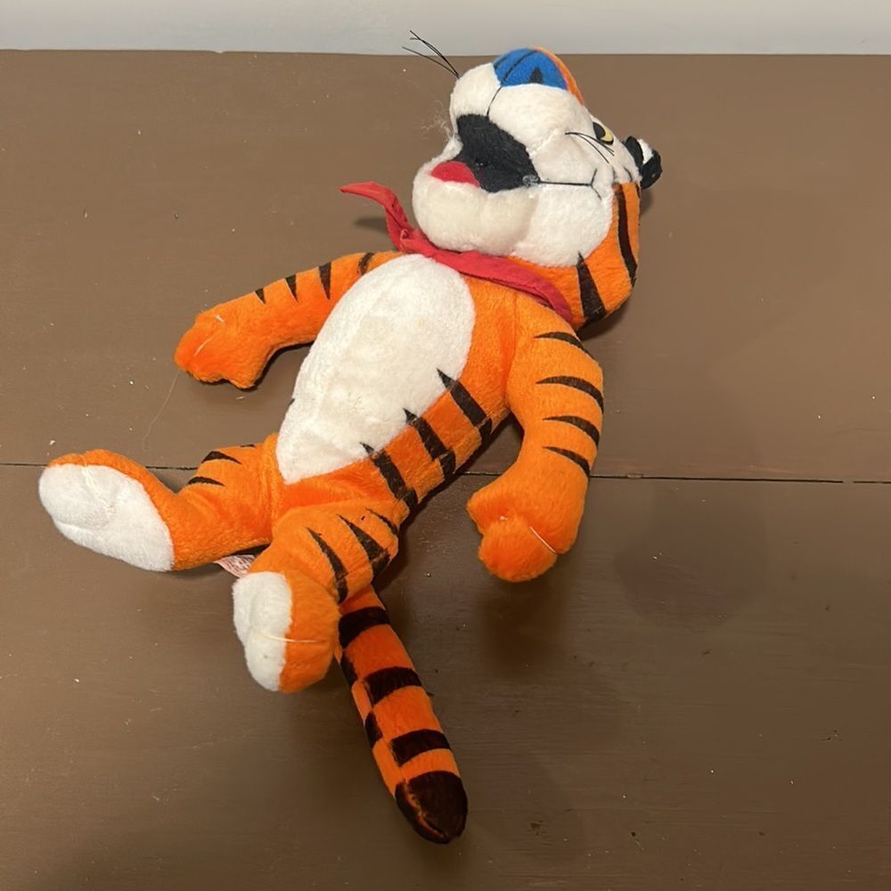 1991 vintage Kellogg’s Frosted Flakes Tony the Tiger 10” plush toy, It’s GREAT! - Picture 2 of 4